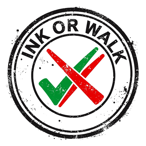 Ink or Walk logo